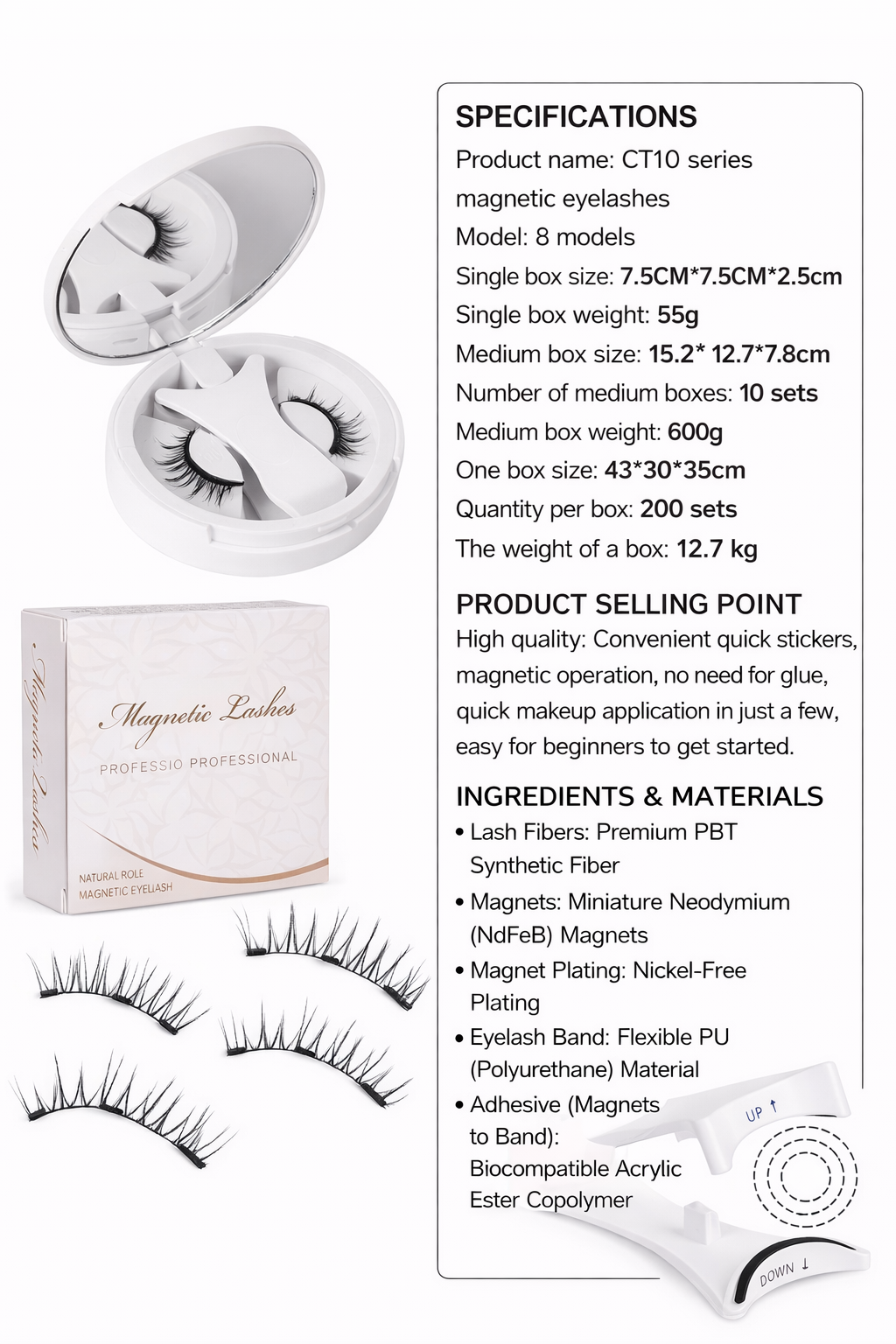 Magnetic Eyelashes