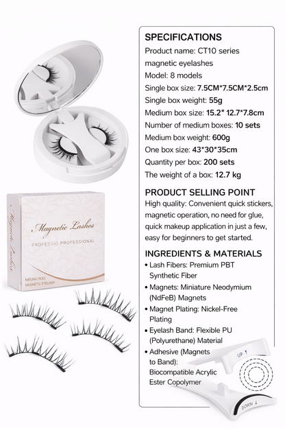 Magnetic Eyelashes